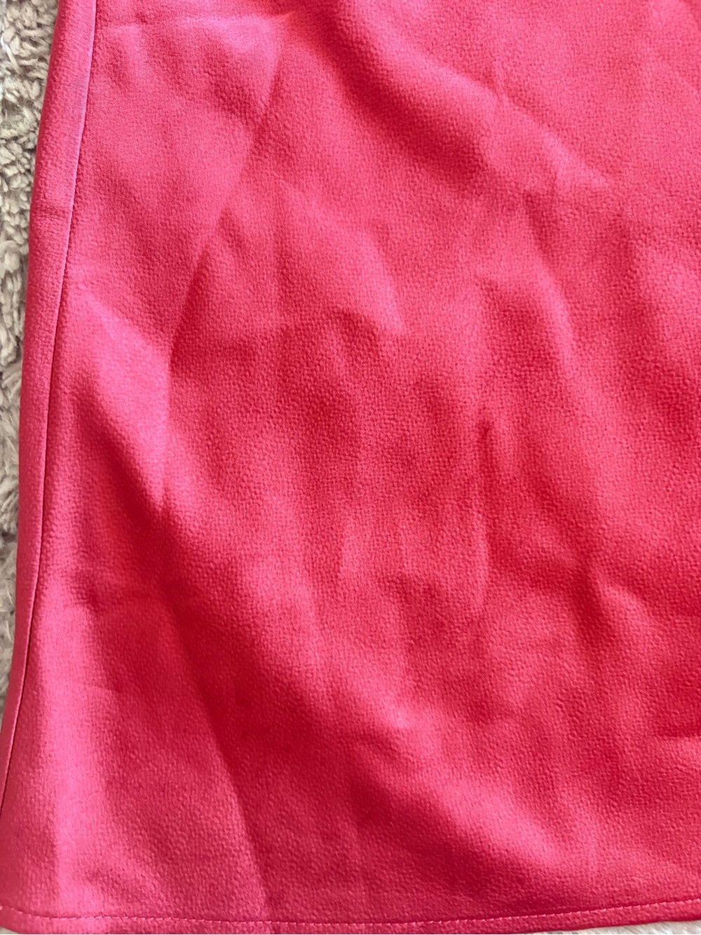 Adrianna Papell Dusty Rose Satin Midi Skirt - Picture 3 of 10